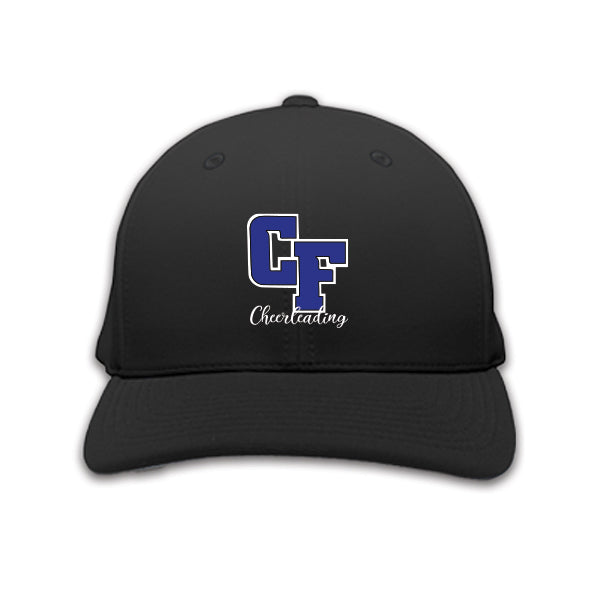 CF CHEER PERFORMANCE FLEXFIT HAT BLACK