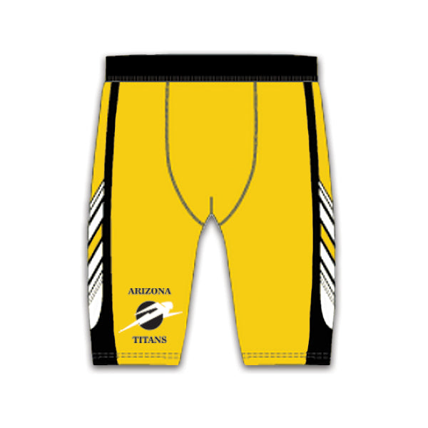 Gold track shorts online