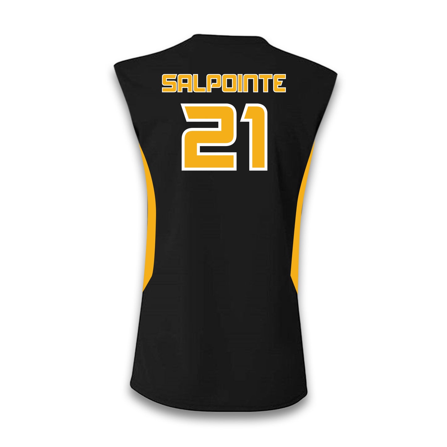 CUSTOM SLEEVELESS JERSEY BLACK