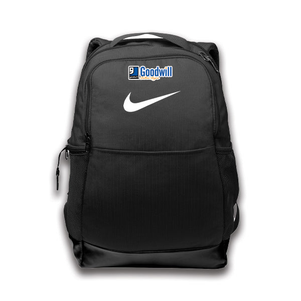 Nike brasilia backpack medium black on sale