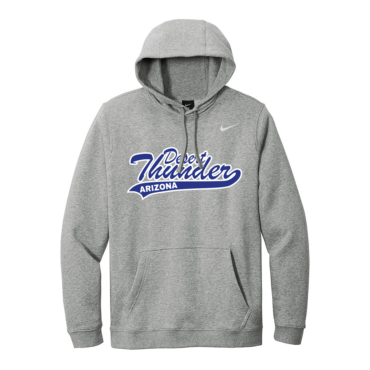NIKE FLEECE HOODY DTSB GREY