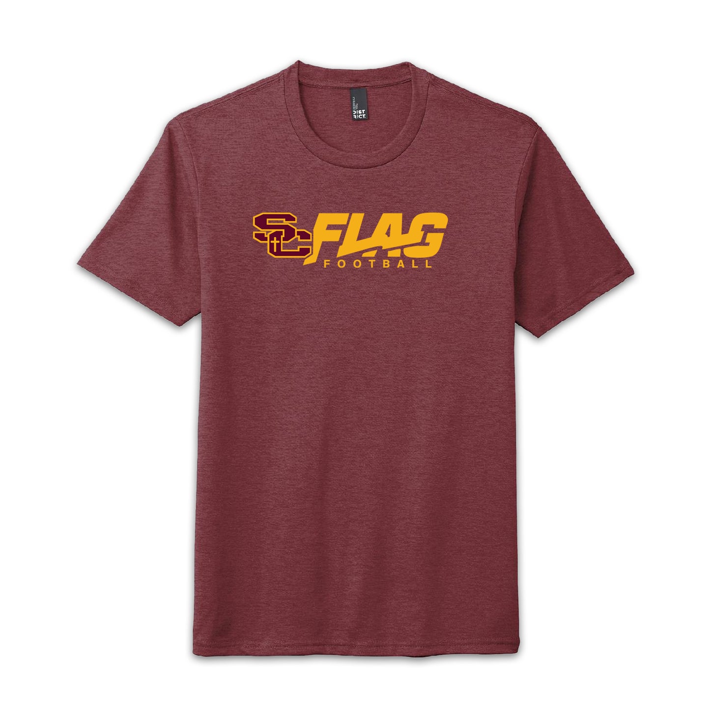 PERFECT TRI TEE SC FLAG MAROON