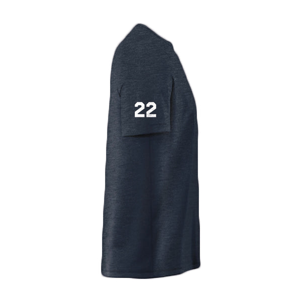 TNT TRI BLEND TEE - VINTAGE NAVY