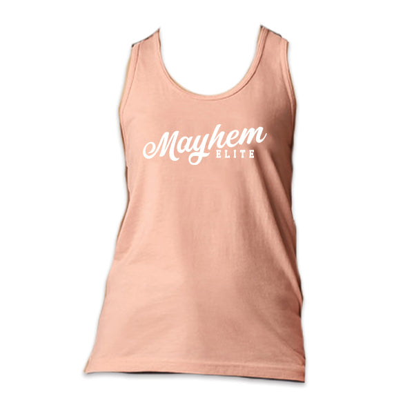 MAYHEM WOMENS RACERBACK COTTON TANK