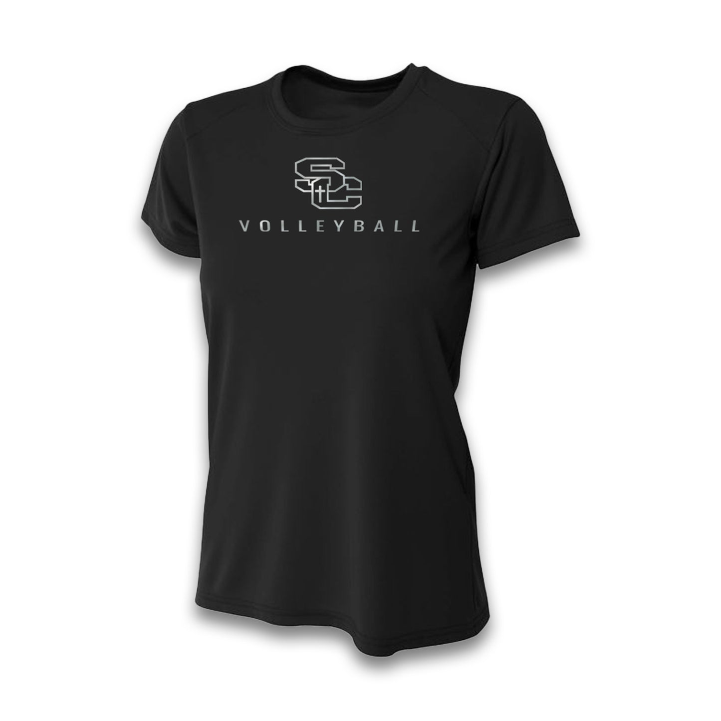 SALPOINTE VOLLEYBALL PRACTICE TEE BLACK