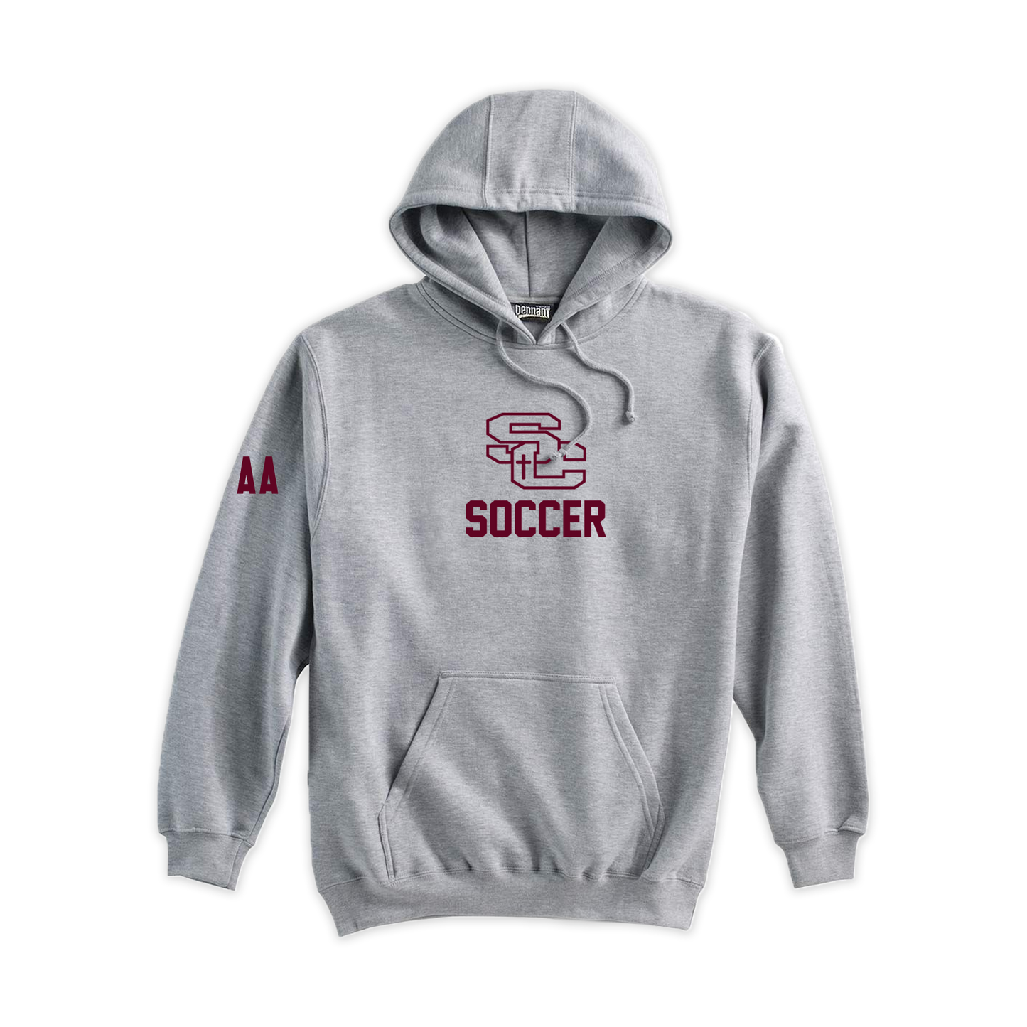 SCBS CREST HOODY - GREY