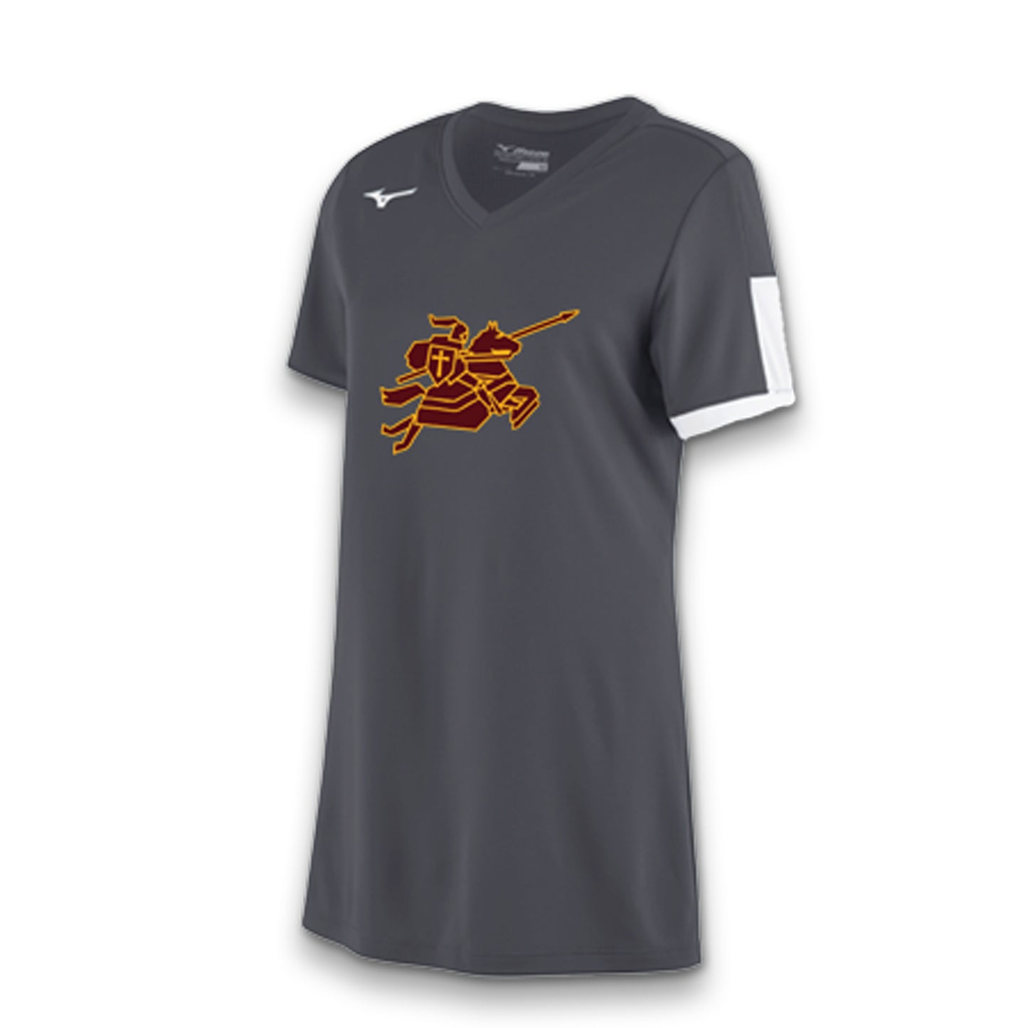 MIZUNO V NECK JSY SCSB CHARCOAL