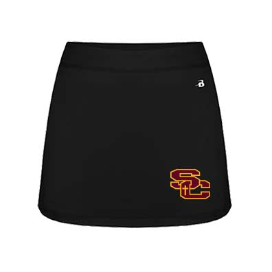 WOMENS SC LAX DRI-FIT SKORT - BLACK