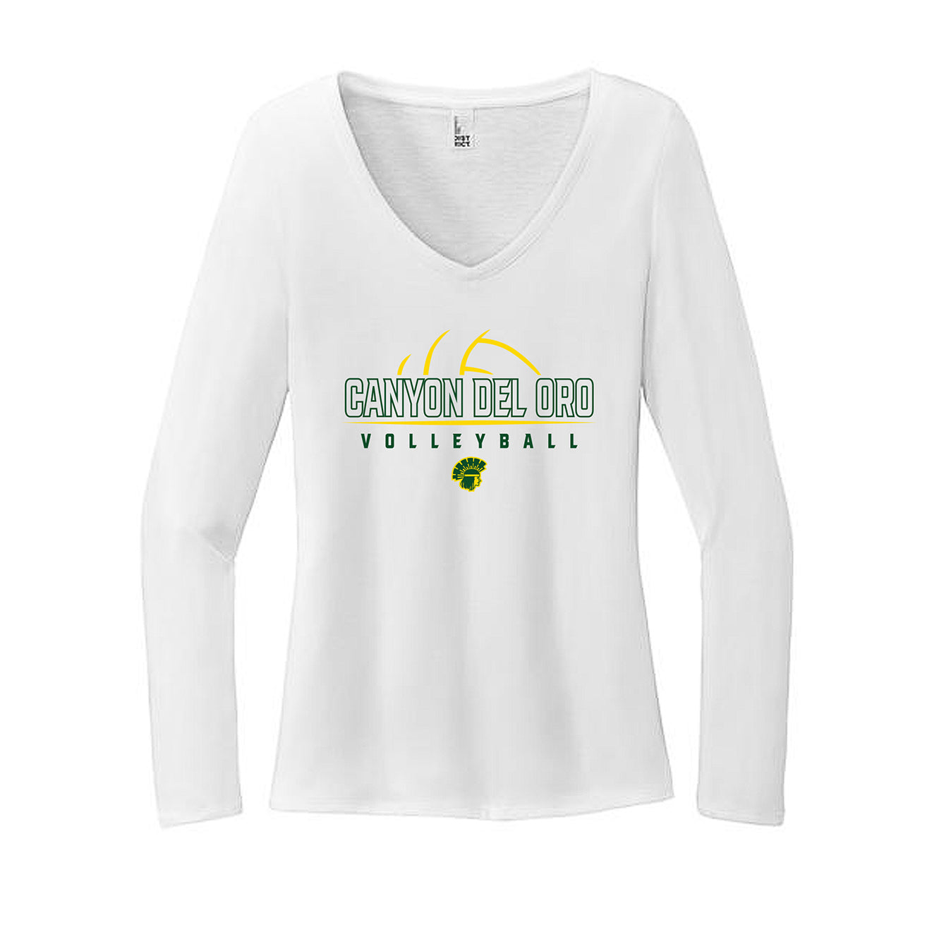 CDO HS VOLLEYBALL LS TRI BLEND TEE WOMENS