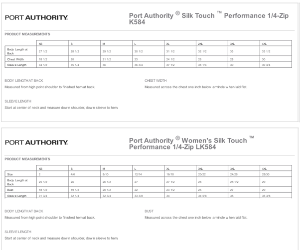 SAN MIGUEL UNIFORM 1/4 ZIP