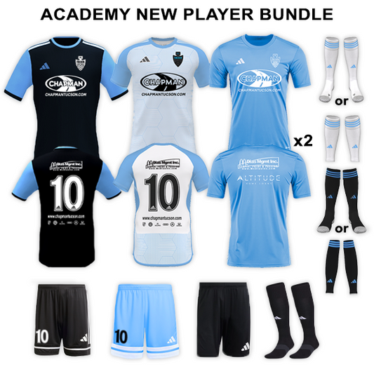 U11-U19 FCTY 2026 NEW PLAYER REQUIRED UNFORM BUNDLE