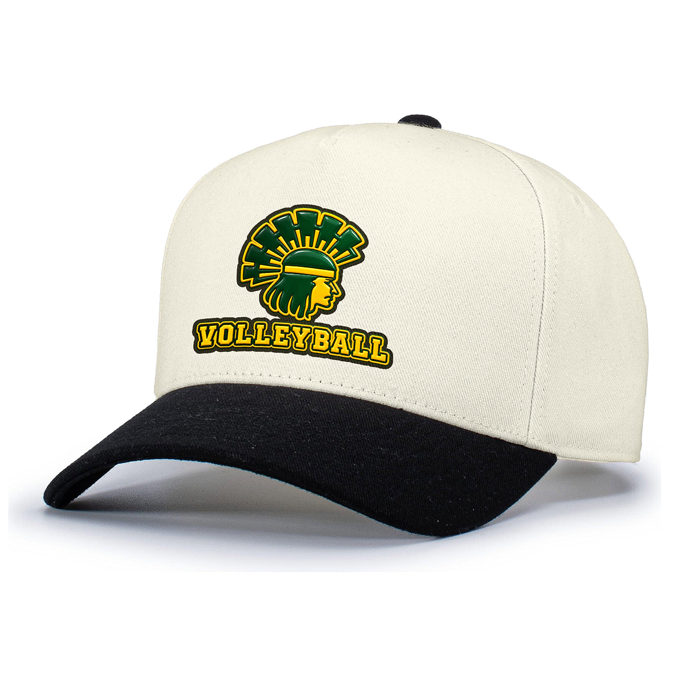 CDO VOLLEYBALL 5 PANEL SNAPBACK CAP 3D PATCH