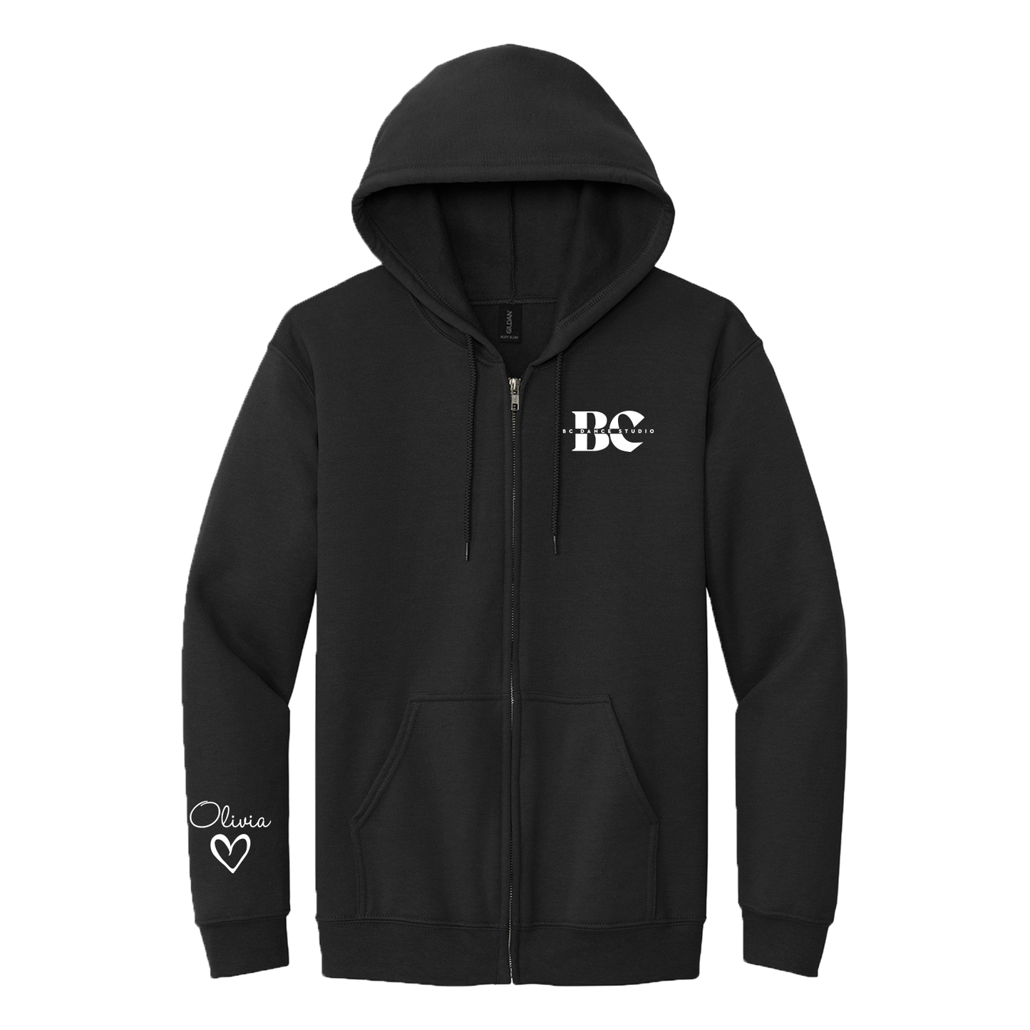BC DANCE "UNIFORM" FULL ZIP HOODY
