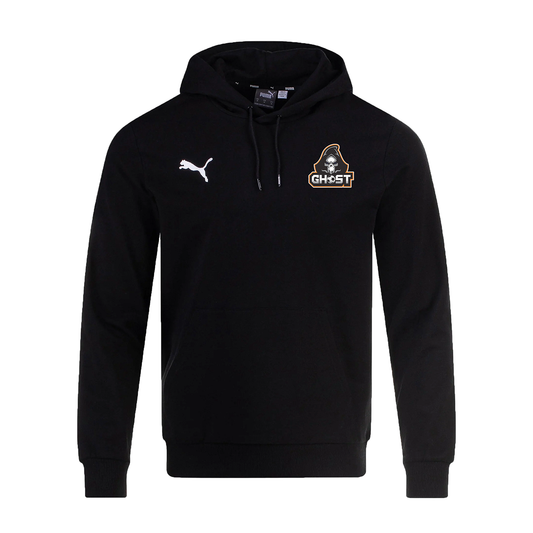 PUMA TEAMGOAL CASUAL HOODY GHOST BLACK