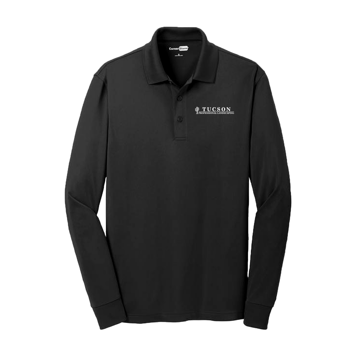 CORNERSTONE SNAG PROOF LS POLO TPL