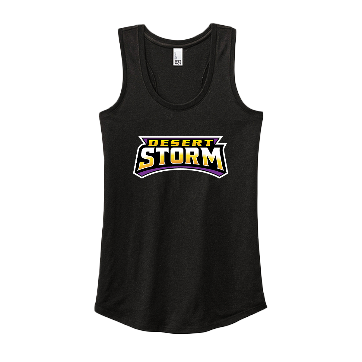 WOMENS RACERBACK TANK DESERT STORM