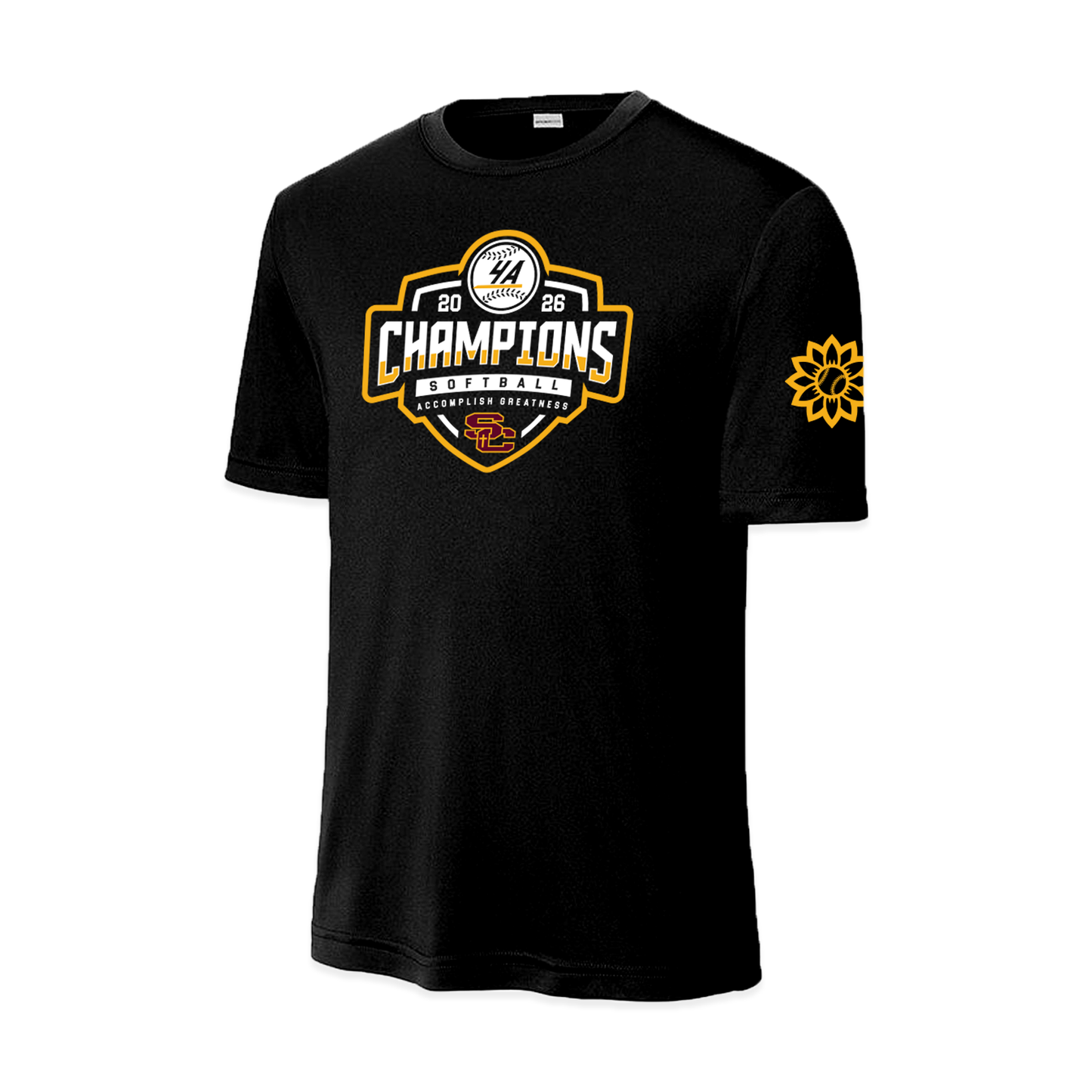 TRIBLEND SC SOFTBALL CHAMPIONS TEE 2026