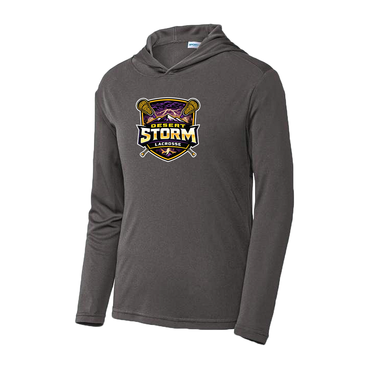 DESERT STORM DRI-FIT HOODED LS TEE
