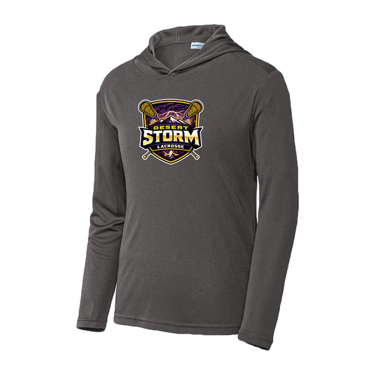 DESERT STORM DRI-FIT HOODED LS TEE