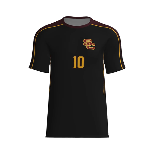 CREW NECK SS JERSEY SCVB JV BLACK