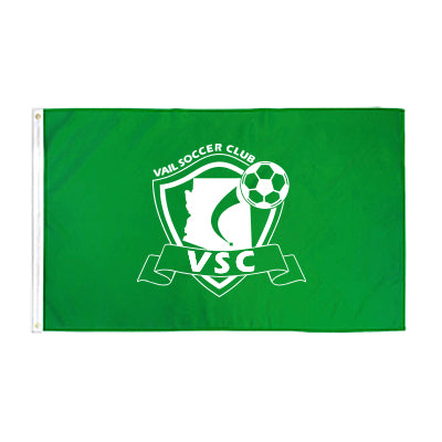 VAIL CREST FLAG - GREEN