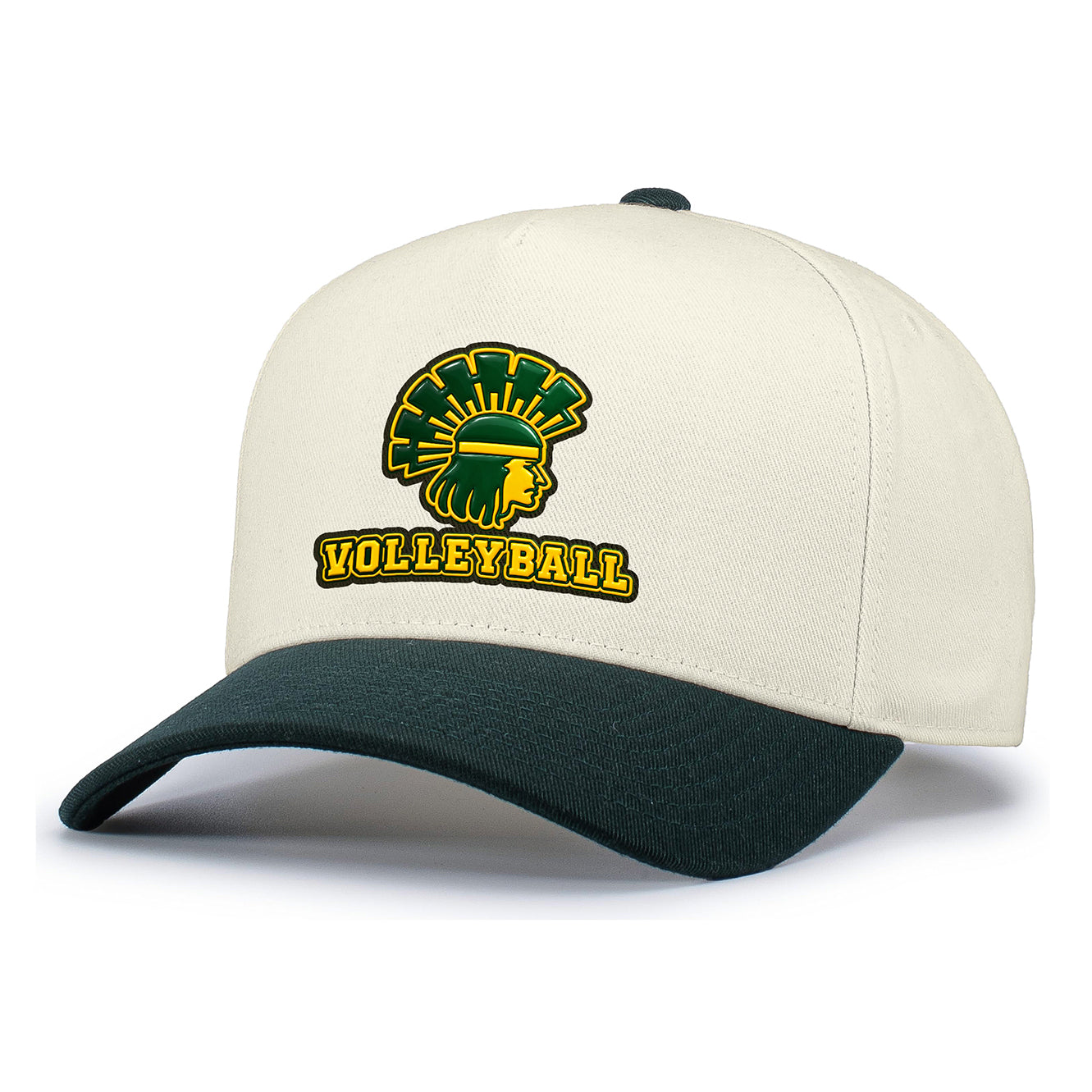 CDO VOLLEYBALL 5 PANEL SNAPBACK CAP 3D PATCH