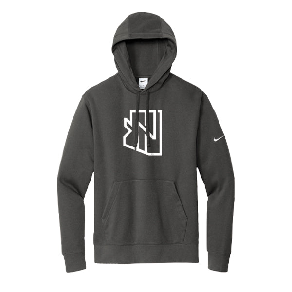 TNT NIKE CLUB FLEECE HOODIE - ANTHRACITE