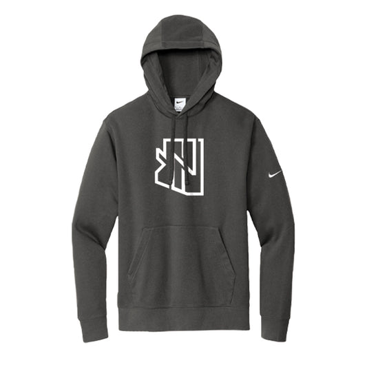 TNT NIKE CLUB FLEECE HOODIE - ANTHRACITE