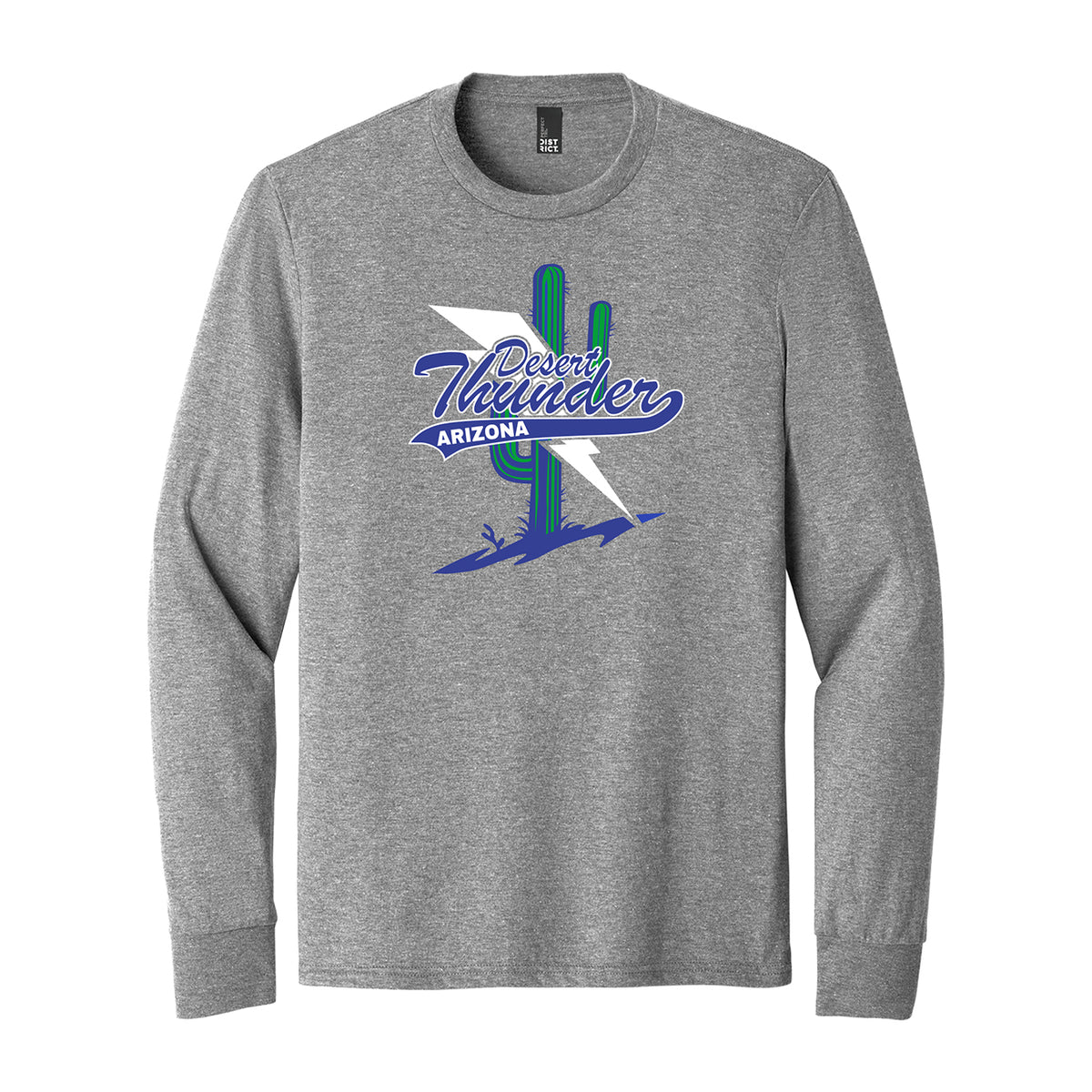 PERFECT TRI LS TEE DTSB GREY