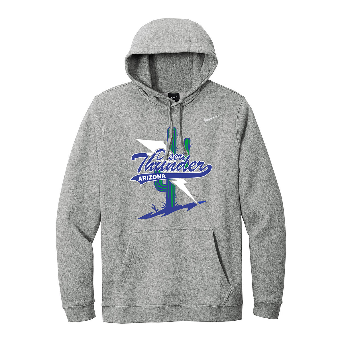 NIKE FLEECE HOODY DTSB GREY