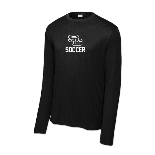 LONG SLEEVE PRACTICE TEE SCBS BLACK