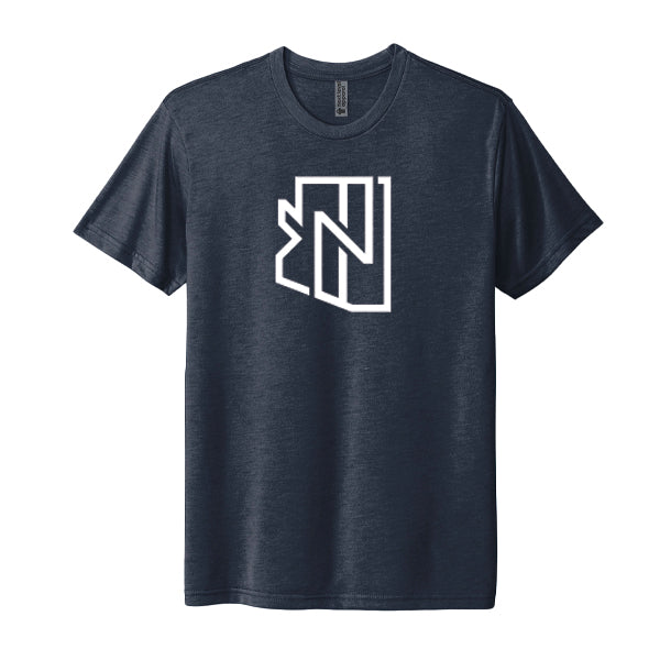 TNT TRI BLEND TEE - VINTAGE NAVY