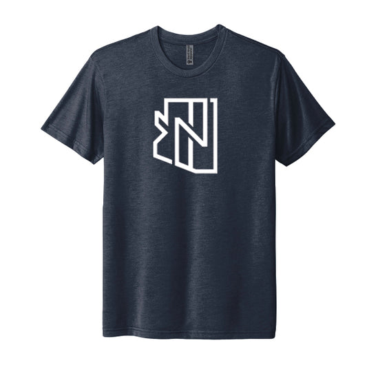 TNT TRI BLEND TEE - VINTAGE NAVY