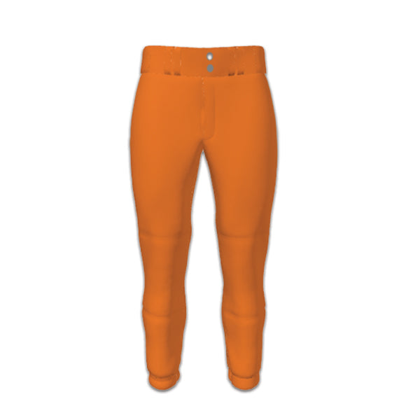 CUSTOM SOFTBALL PANT FIRESTORM ORANGE