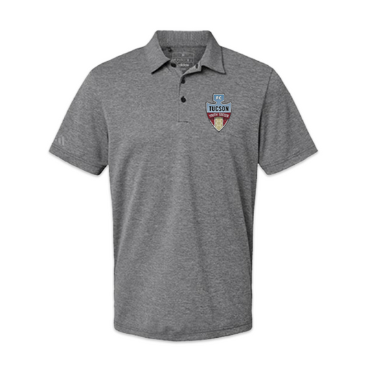 MENS FCTY ADIDAS HEATHERED POLO