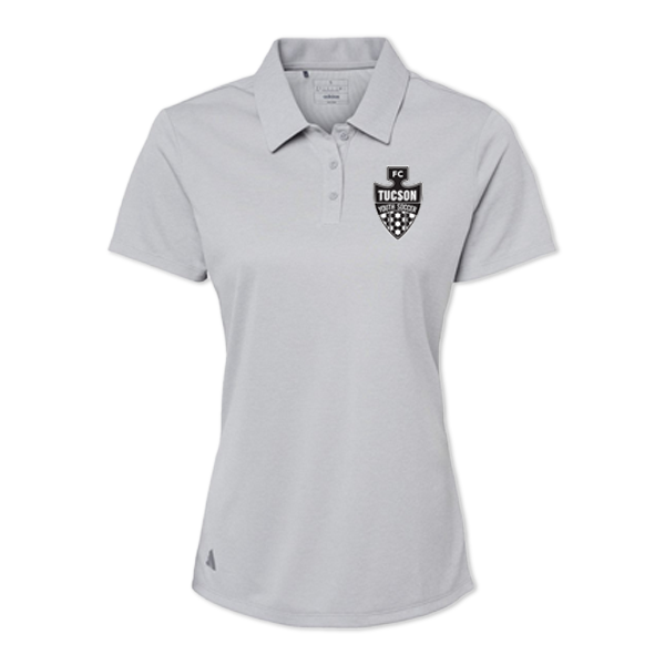 WOMENS FCTY ADIDAS HEATHERED POLO