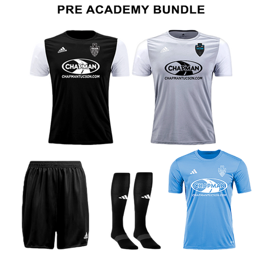 U6 -U10 FCTY 2026 REQUIRED PREACADEMY UNIFORM BUNDLE
