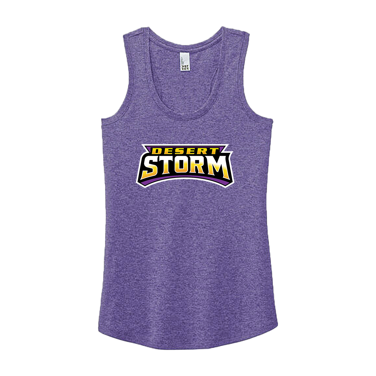 WOMENS RACERBACK TANK DESERT STORM