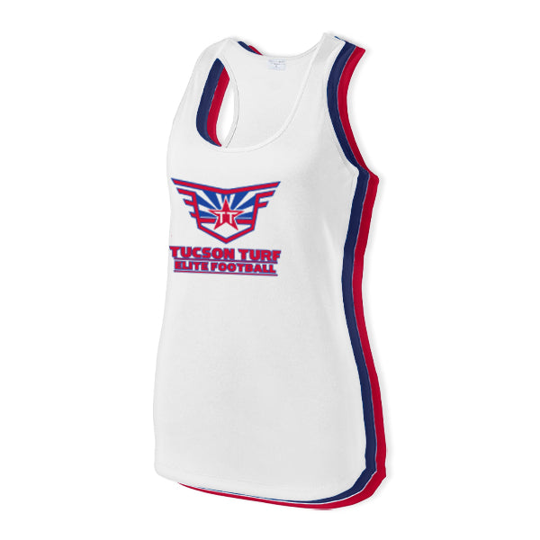 WOMENS DRI-FIT RACERBACK TANK TUCSON TURF