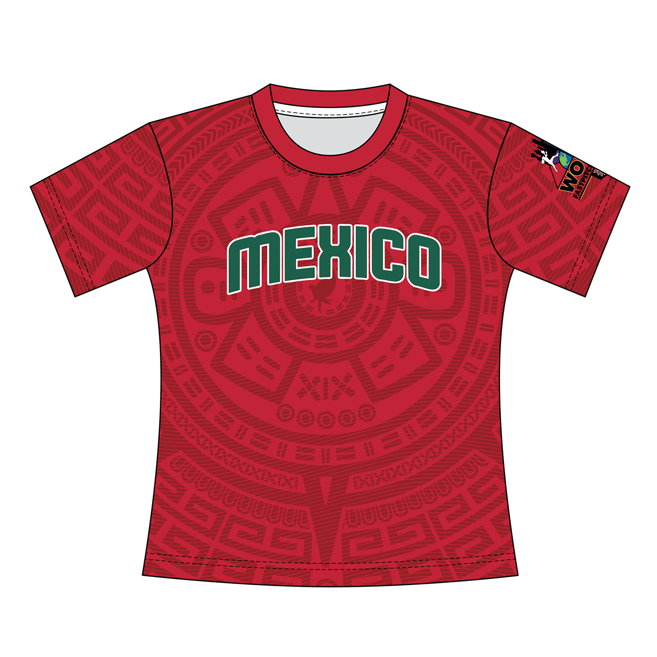 TEAM MEXICO FAN DRI-FIT FAN JERSEY