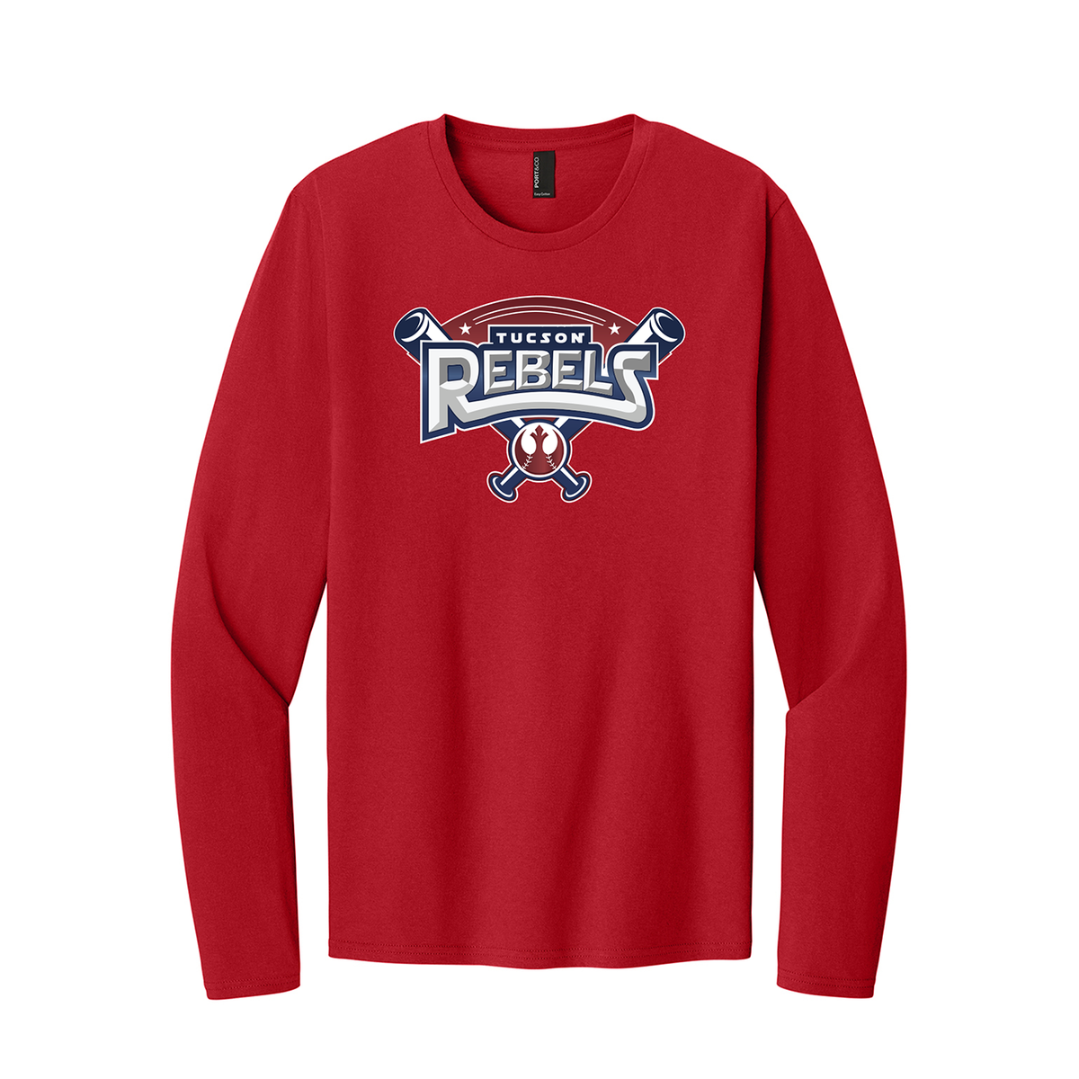 PERFECT TRI LS TEE REBELS RED FROST