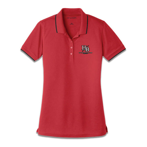 WOMENS  DRY ZONE POLO TEE HB