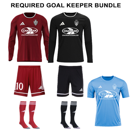 FCTY 2026 REQUIRED 1 UNIFORM GOALKEEPER BUNDLE