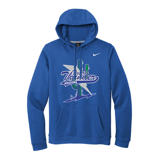 NIKE FLEECE HOODY DTSB ROYAL