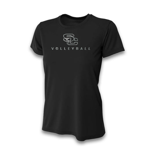 SALPOINTE VOLLEYBALL PRACTICE TEE BLACK