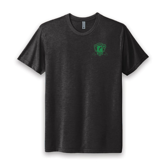 VAIL SUPPORTER TEE PARENT LOGO - BLACK