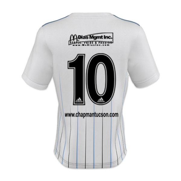 FCTY CUSTOM MIGRAPH23 GAME JERSEY - WHITE (FOR 2006-2014 TEAMS)