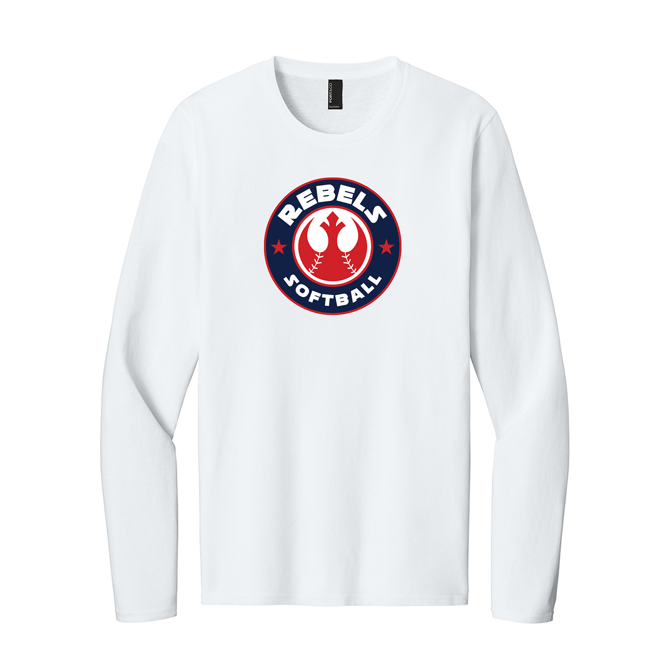 PERFECT TRI LS TEE REBELS WHITE
