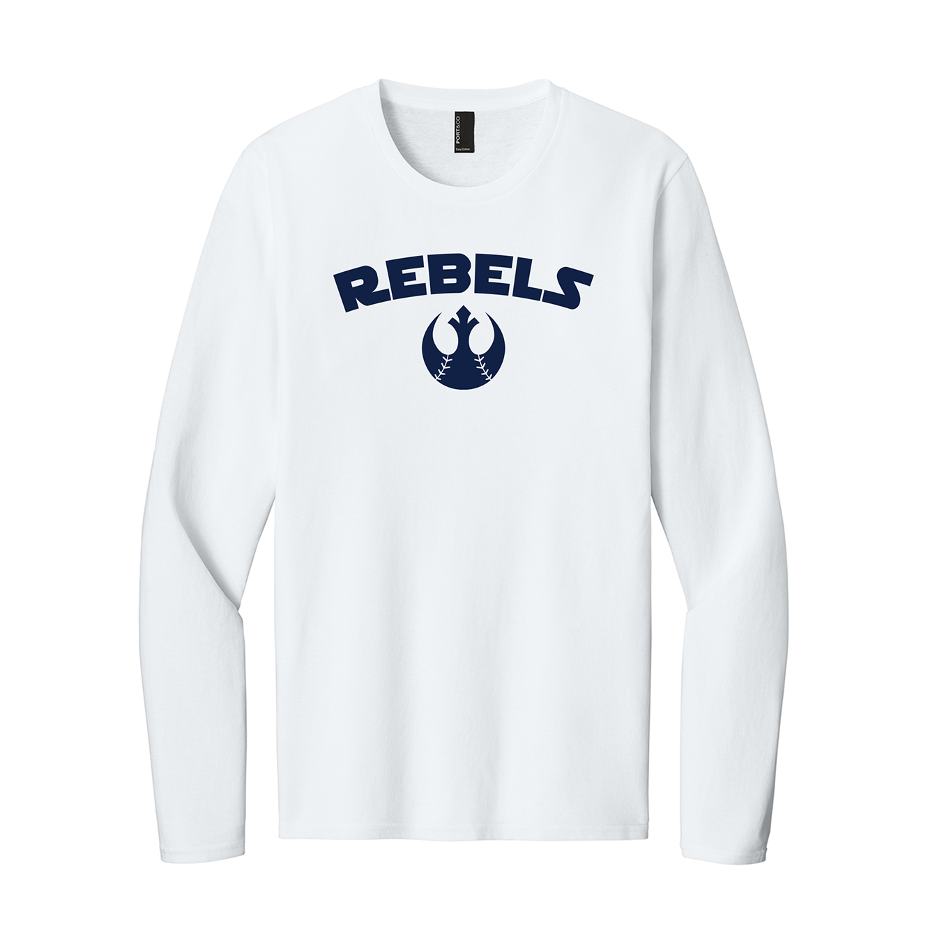 PERFECT TRI LS TEE REBELS WHITE