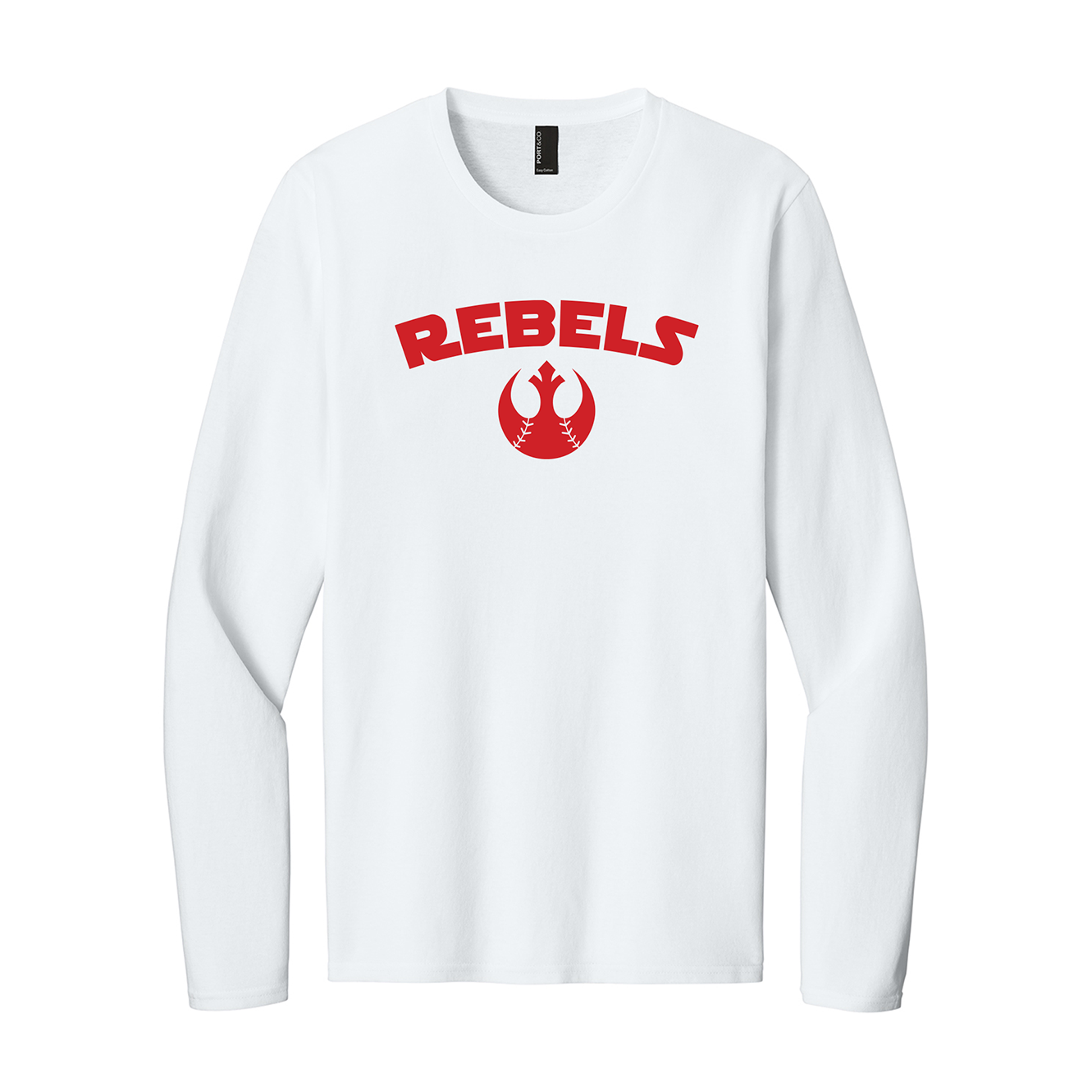 PERFECT TRI LS TEE REBELS WHITE